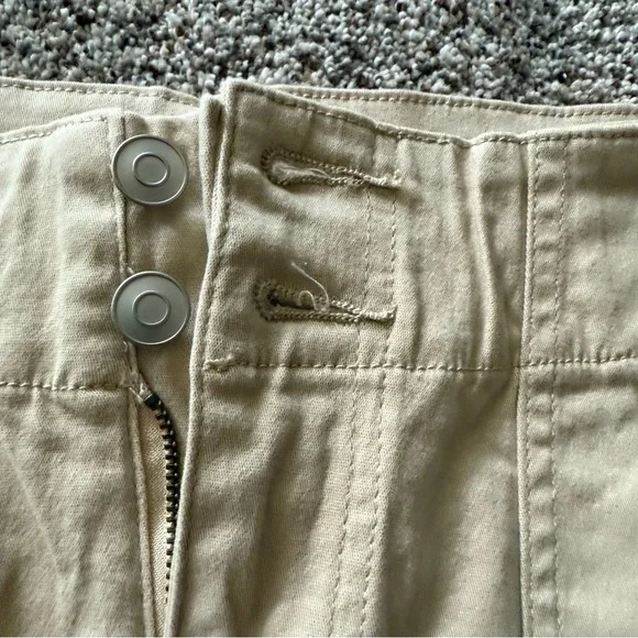 NWT NEW Altar’d State Cargo Mini Skirt (beige, tan, size US Small S khaki $64 - Picture 4 of 11